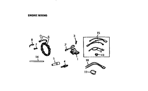 Engine 7 Diagram and Parts List for 28Q777-0662-A1  Briggs and Stratton Engine